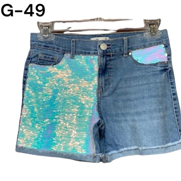 Jordache Other - Sz12 Sequined Jordache Denim Shorts